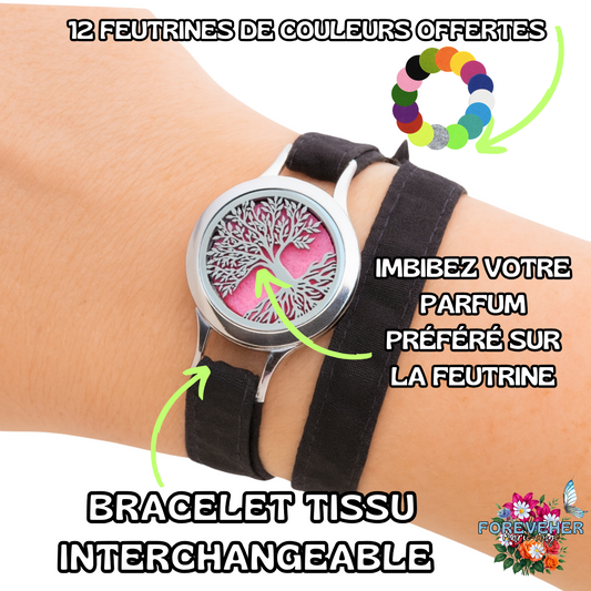 Bracelets couleurs unies