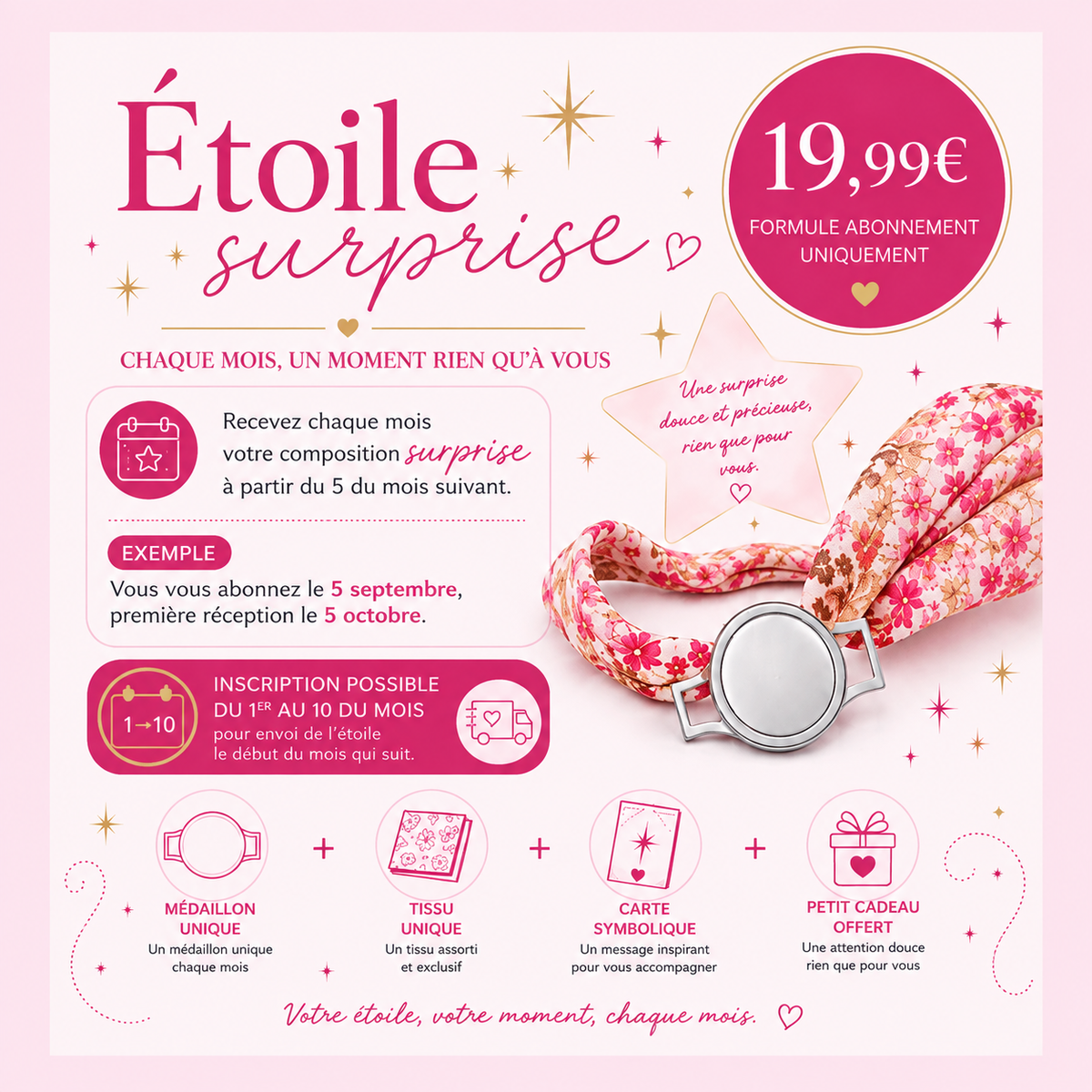 Notre abonnement ÉTOILE - Composition Surprise