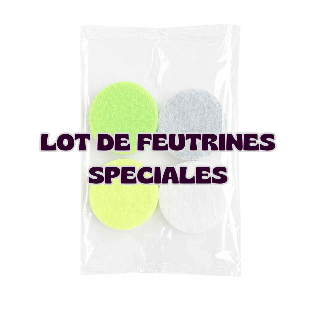 Lot de feutrines
