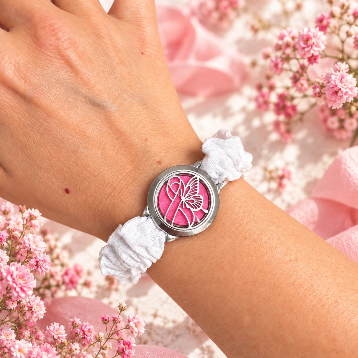 Bracelet Octobre Rose