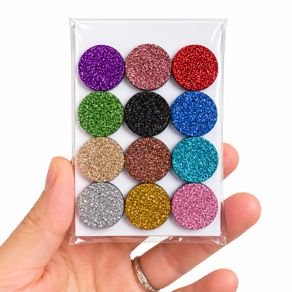 Lot de feutrines Brillantes