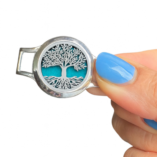 Médaillon Arbre de vie FOREVEHER, vendu seul ou avec un bracelet tissu. Création unique. 