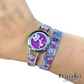 Bracelet Popeline Violette