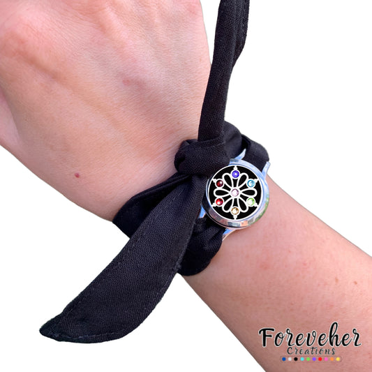 Bracelet diffuseur Noir uni